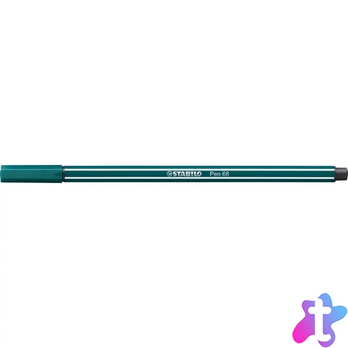 Filctoll, 1 mm, STABILO "Pen 68", türkizzöld