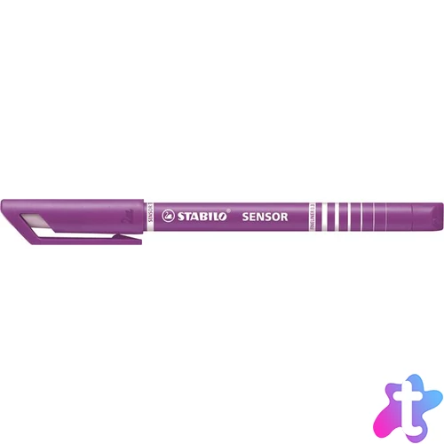 Tűfilc, 0,3 mm, STABILO "Sensor", lila