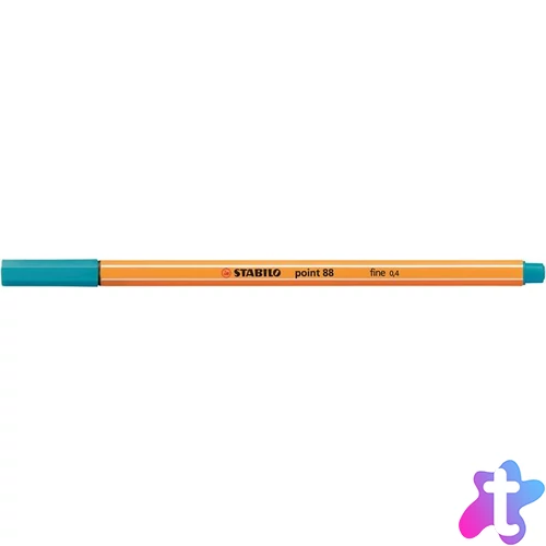 Tűfilc, 0,4 mm, STABILO "Point 88", világoskék