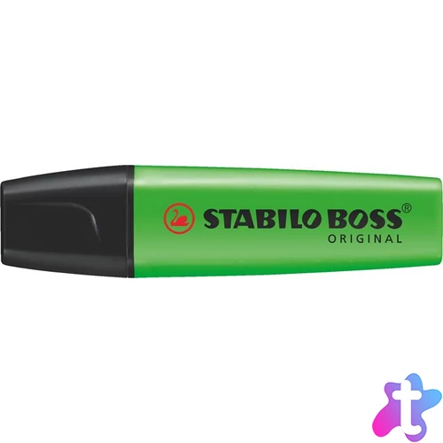 Szövegkiemelő, 2-5 mm, STABILO "BOSS original", zöld