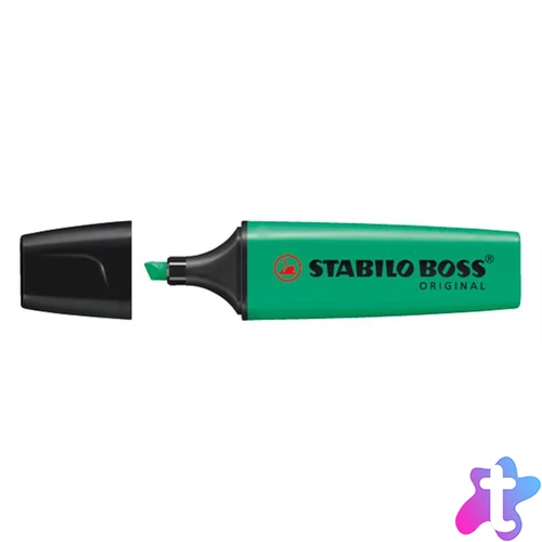 Szövegkiemelő, 2-5 mm, STABILO "BOSS original", türkiz