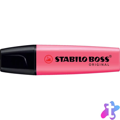 Szövegkiemelő, 2-5 mm, STABILO "BOSS original", rózsaszín
