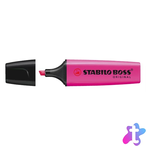 Szövegkiemelő, 2-5 mm, STABILO "BOSS original", ciklámen