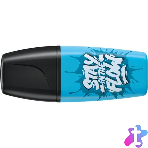 Szövegkiemelő, 2-5 mm, STABILO "Boss Mini Snooze One", kék
