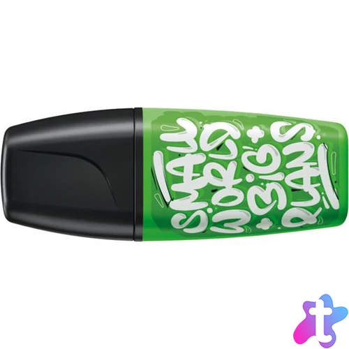 Szövegkiemelő, 2-5 mm, STABILO "Boss Mini Snooze One", zöld