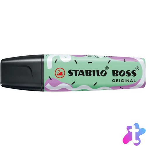 Szövegkiemelő, 2-5 mm, STABILO "Boss Original Ju Schnee", menta
