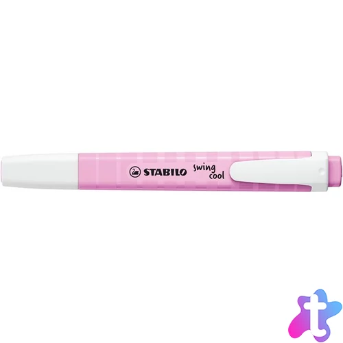Szövegkiemelő, 1-4 mm, STABILO "Swing cool Pastel", deres málna