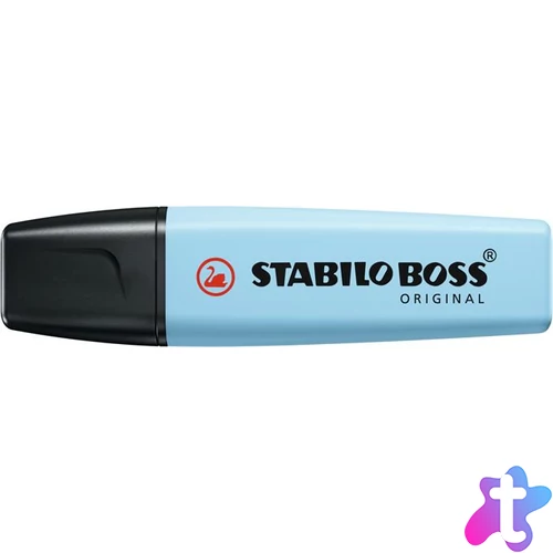 Szövegkiemelő, 2-5 mm, STABILO "BOSS original Pastel", jeges kék