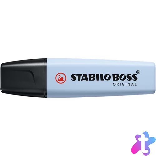 Szövegkiemelő, 2-5 mm, STABILO "BOSS original Pastel", ködös kék