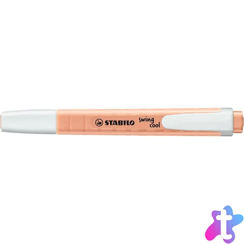 Szövegkiemelő, 1-4 mm, STABILO "Swing Cool Pastel", barack