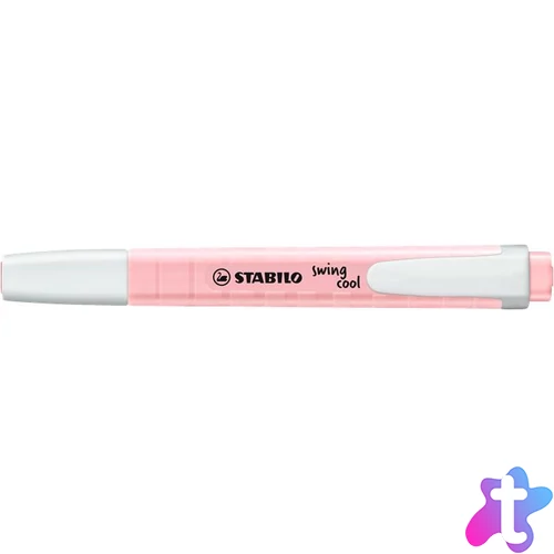 Szövegkiemelő, 1-4 mm, STABILO "Swing Cool Pastel", pink