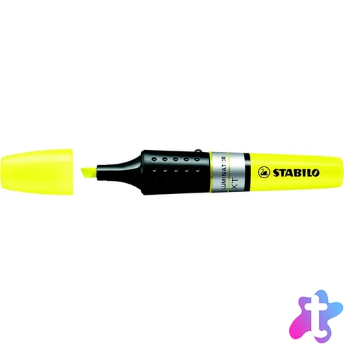 Szövegkiemelő, 2-5 mm, STABILO "Luminator", sárga