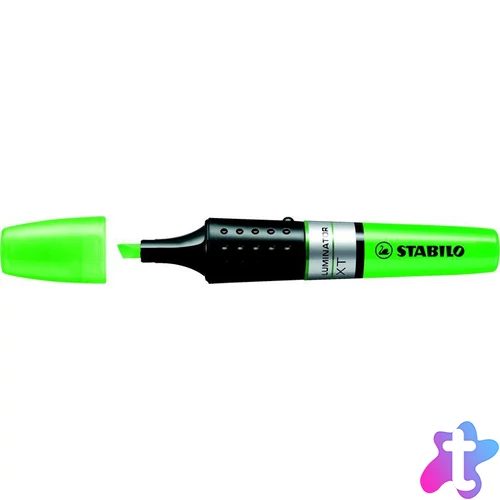 Szövegkiemelő, 2-5 mm, STABILO "Luminator", zöld