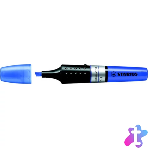 Szövegkiemelő, 2-5 mm, STABILO "Luminator", kék
