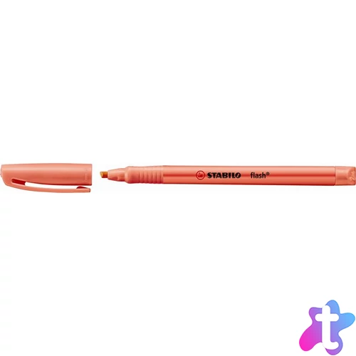Szövegkiemelő, 1-3,5 mm, STABILO "Flash", piros