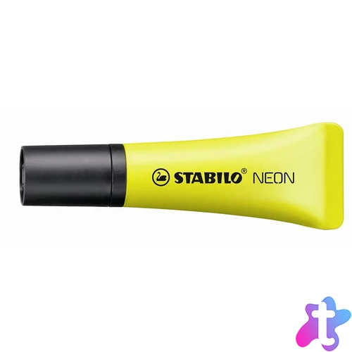 Szövegkiemelő, 2-5 mm, STABILO "Neon", sárga