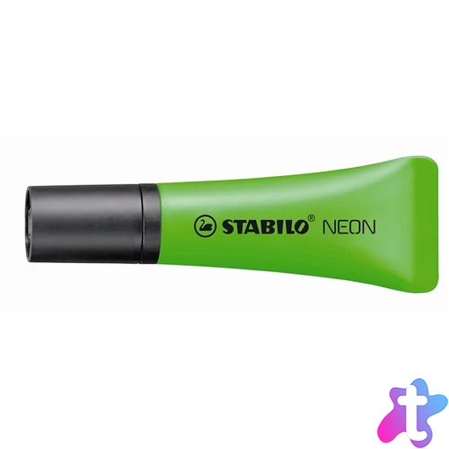 Szövegkiemelő, 2-5 mm, STABILO "Neon", zöld