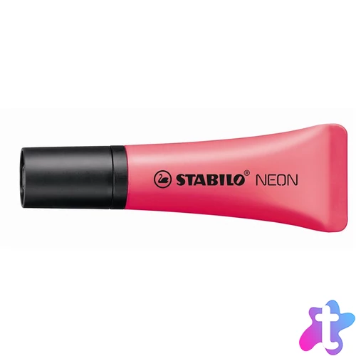 Szövegkiemelő, 2-5 mm, STABILO "Neon", rózsaszín