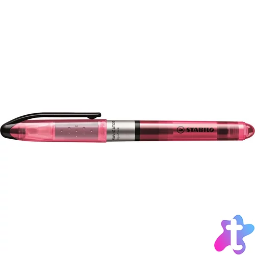 Szövegkiemelő, 1-4 mm, STABILO "Navigator", rózsaszín
