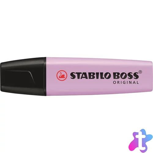 Szövegkiemelő, 2-5 mm, STABILO "BOSS original Pastel", lila