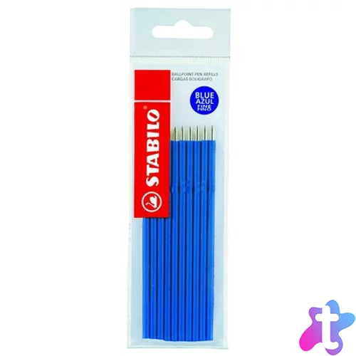 Golyóstollbetét, 0,38 mm, STABILO "Liner 308", kék