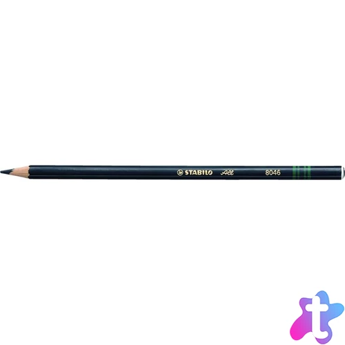 Jelölőceruza, hatszögletű, STABILO "All", fekete