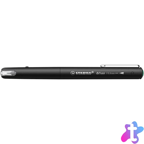 Tűfilc, 0,4 mm, STABILO "dr!ver", zöld