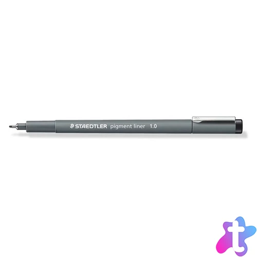 Tusfilc, 1 mm, STAEDTLER "Pigment Liner 308", fekete