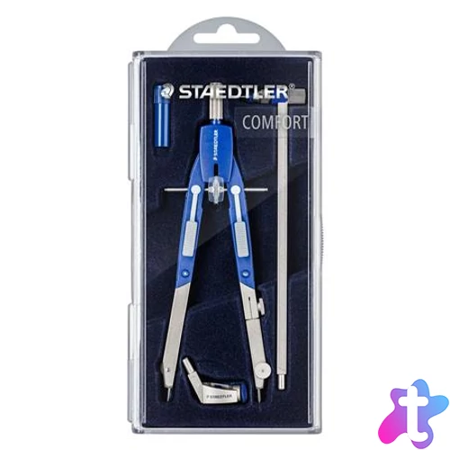 Körző készlet, precíziós, 4 darabos, STAEDTLER "Mars® comfort 552"
