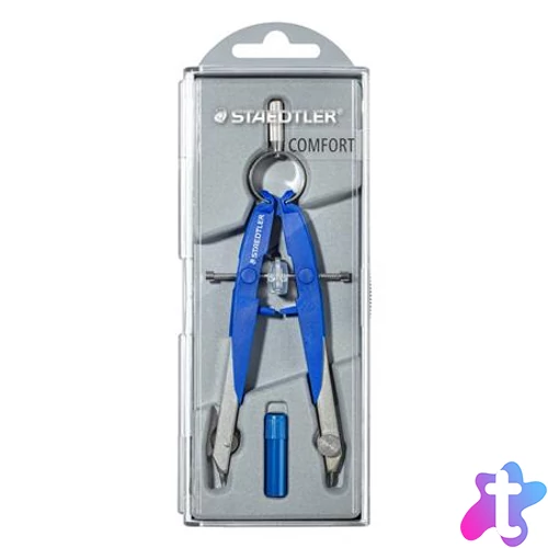 Körző készlet, precíziós, 2 darabos, STAEDTLER "Mars Comfort 556"