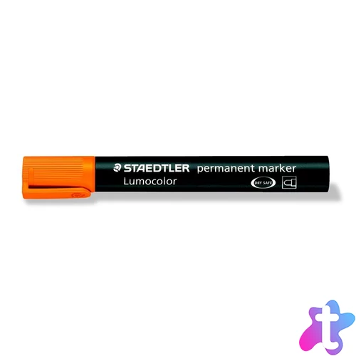 Alkoholos marker, 2 mm, kúpos, STAEDTLER "Lumocolor® 352", narancssárga