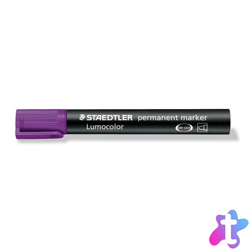 Alkoholos marker, 2 mm, kúpos, STAEDTLER "Lumocolor® 352", lila