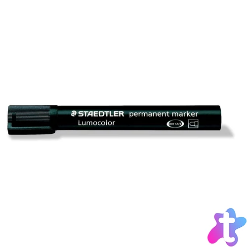 Alkoholos marker, 2 mm, kúpos, STAEDTLER "Lumocolor® 352", fekete