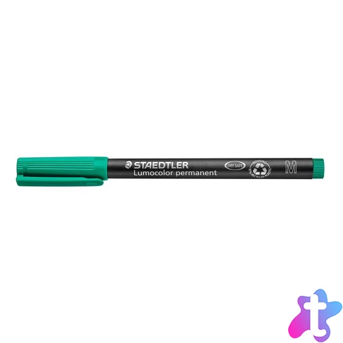 Alkoholos marker, OHP, 1 mm, STAEDTLER "Lumocolor® 317 M", zöld