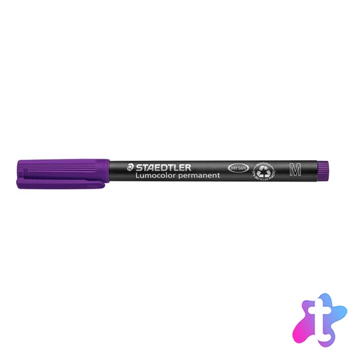 Alkoholos marker, OHP, 1 mm, STAEDTLER "Lumocolor® 317 M", lila