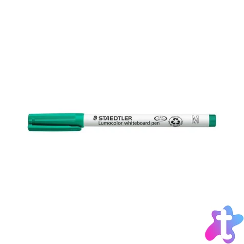 Táblamarker, 1 mm, M, kúpos, STAEDTLER "Lumocolor 301", zöld