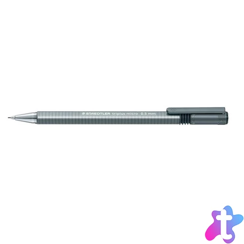 Nyomósirón, 0,5 mm, STAEDTLER "Triplus Micro 774", szürke