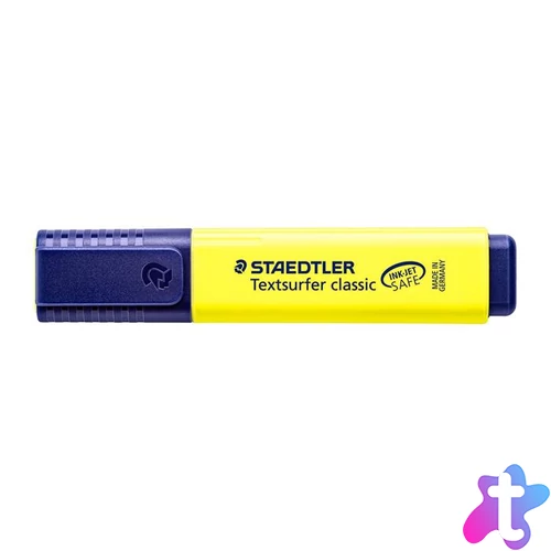 Szövegkiemelő, 1-5 mm, STAEDTLER "Textsurfer Classic 364", sárga