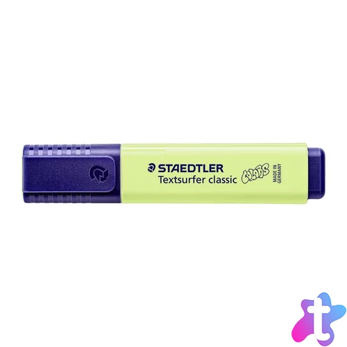 Szövegkiemelő, 1-5 mm, STAEDTLER "Textsurfer Classic Pastel 364 C", lime