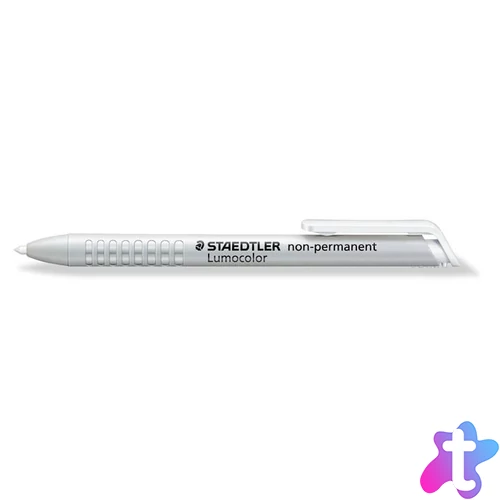 Jelölőkréta adagoló, mindenre író, lemosható (omnichrom), STAEDTLER "Lumocolor 768", fehér