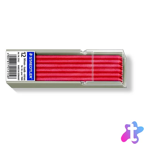 Jelölőkréta hegy, mindenre író, lemosható (omnichrom), STAEDTLER "Lumocolor 218", piros