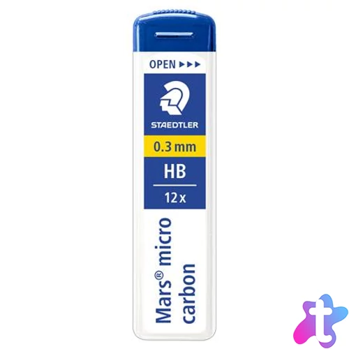 Grafitbél, HB, 0,3 mm, STAEDTLER "Mars Micro Carbon 250"