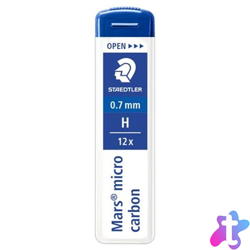Grafitbél, H, 0,7 mm, STAEDTLER "Mars Micro Carbon 250"