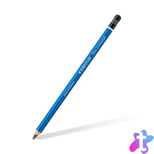 Grafitceruza, 12B, hatszögletű, STAEDTLER "Mars Lumograph 100"