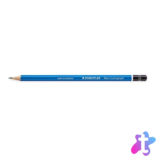 Grafitceruza, 2B, hatszögletű, STAEDTLER "Mars Lumograph 100"