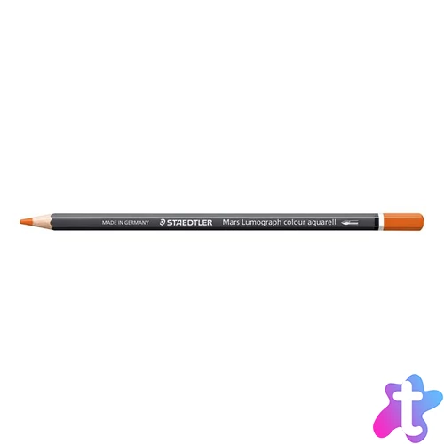 Akvarell színes ceruza, hatszögletű, STAEDTLER "Mars® Lumograph® 104", narancssárga