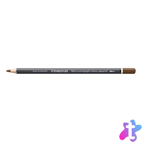 Akvarell színes ceruza, hatszögletű, STAEDTLER "Mars® Lumograph® 104", sötétbarna