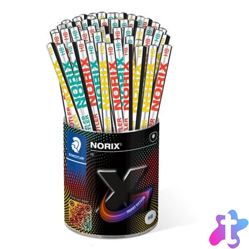 Grafitceruza, ceruzatartó, HB, STAEDTLER "Norix® 181", 72 db