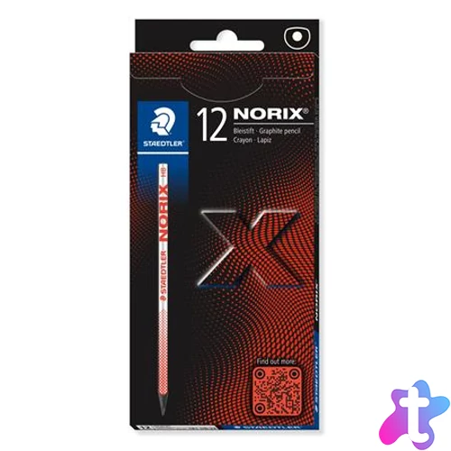 Grafitceruza, HB, STAEDTLER "Norix® 181", piros