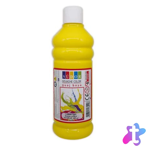 Tempera, 500 ml, Südor, citromsárga